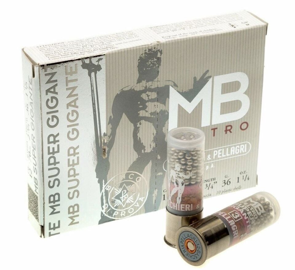 B&P MB Super Gigante Feltro 36 Gr. Av Fişeği 12 Cal.