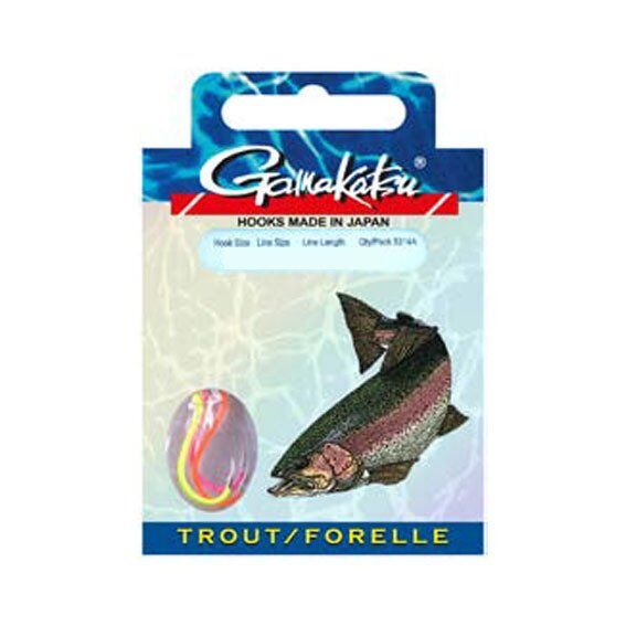 GAMAKATSU BKD-5314A Alabalık İğne Takımı 120Cm #6