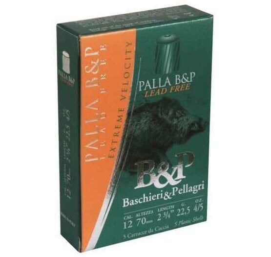B&P Big Game Palla Lead Free Slug Yüksek Hızlı Tek Kurşun 12 Cal.