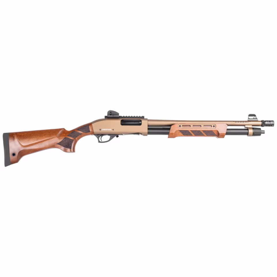 Derya CRYX02 Wood Bronze Pompalı Av Tüfeği