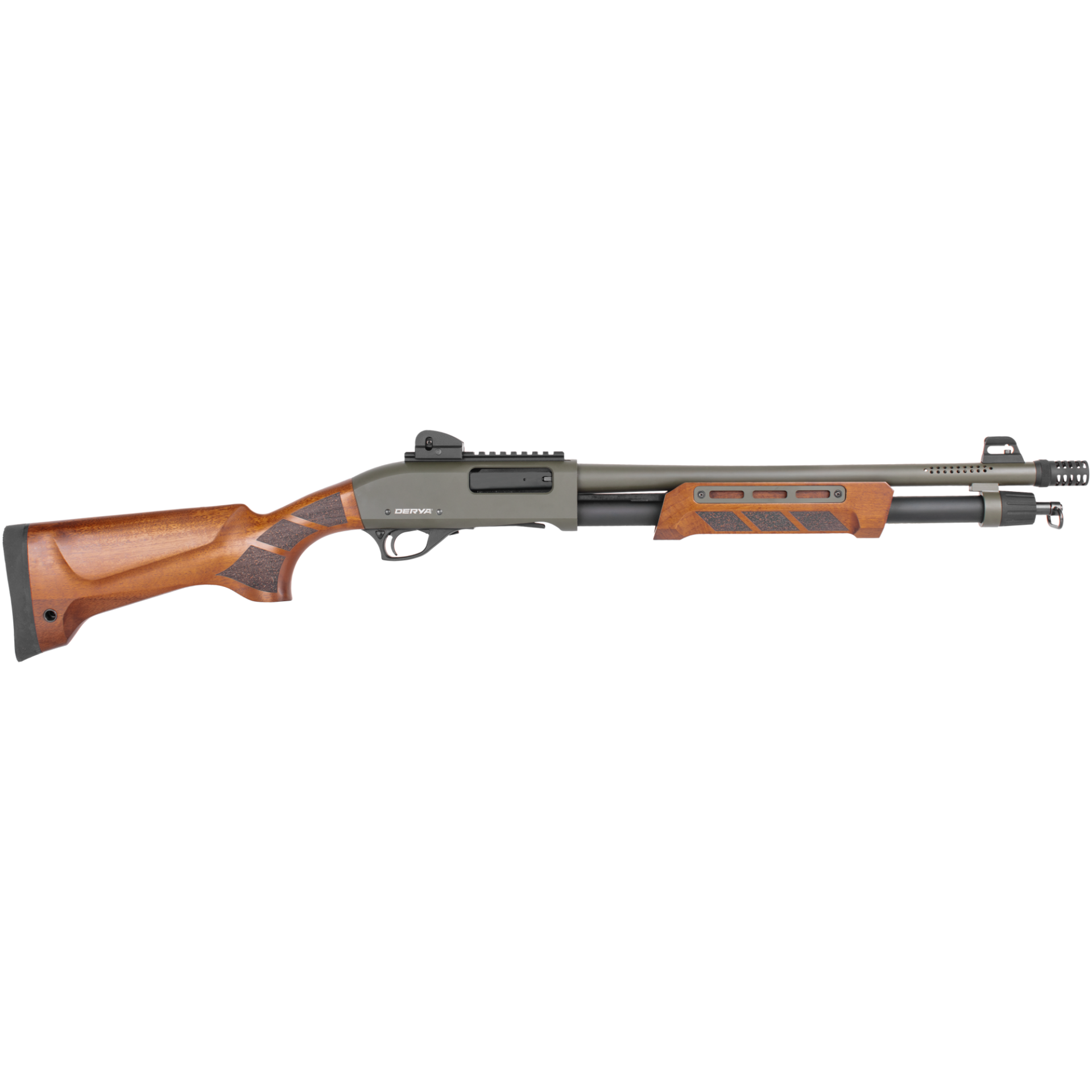 Derya CRYX03 Wood OD Green Pompalı Av Tüfeği