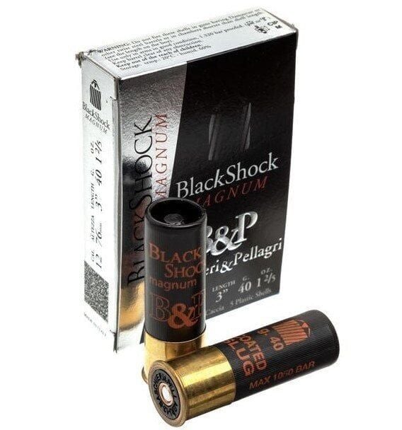 B&P Black Shock Magnum Tek Kurşun 12 Cal.
