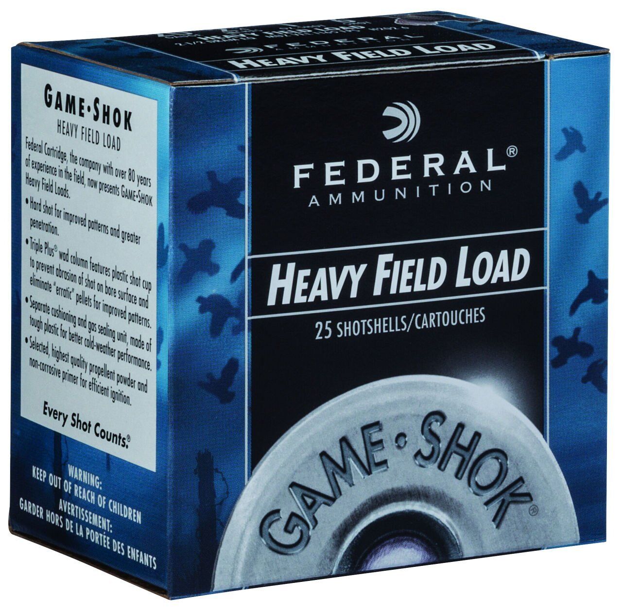 FEDERAL HEAVY FIELD LOAD 36 GR. AV FİŞEĞİ  12 CAL.