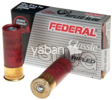 FEDERAL RIFLED SLUG CLASSIC TEK KURŞUN  12 CAL.
