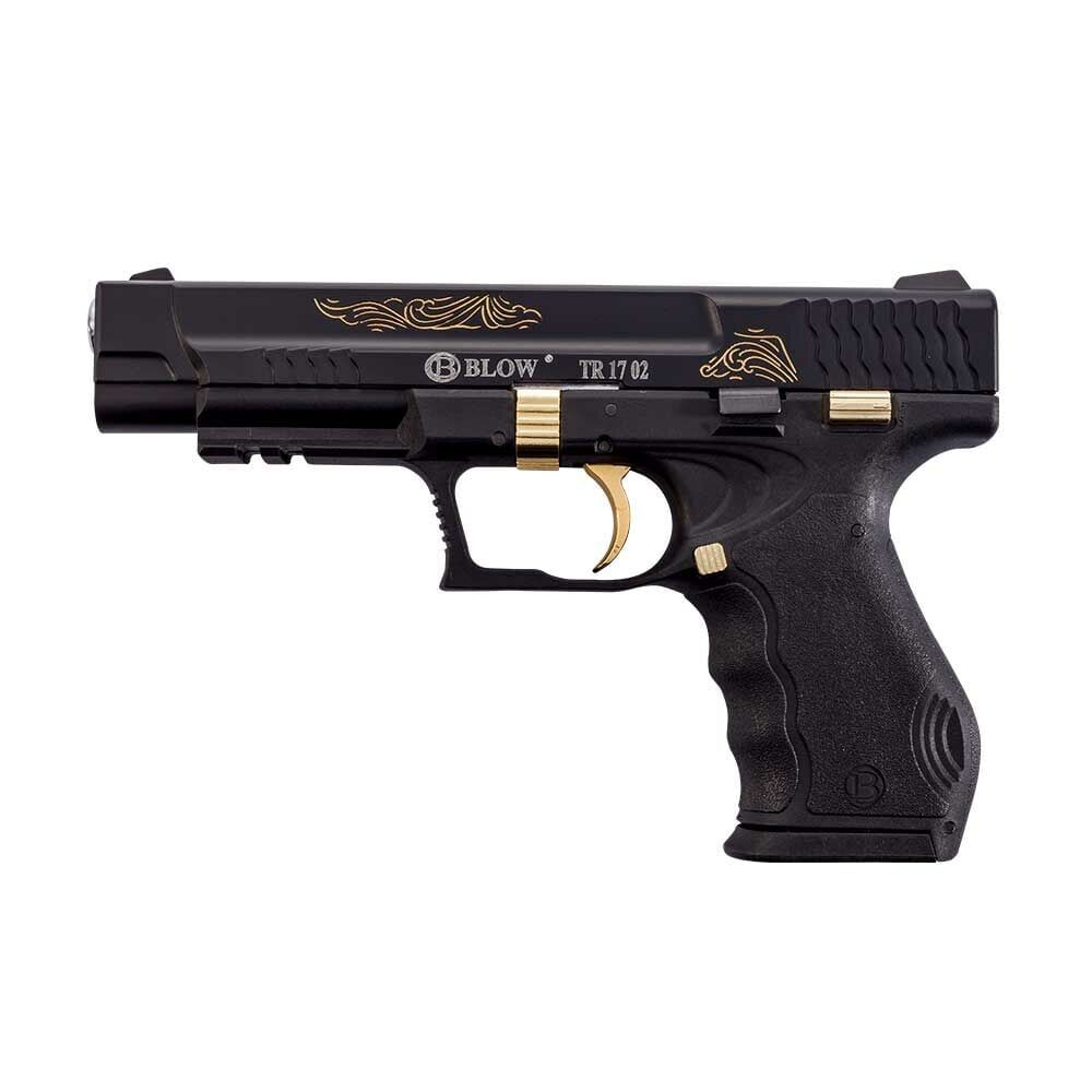 Blow TR 17 02 İşlemeli Altın Parçalı Kurusıkı Tabanca