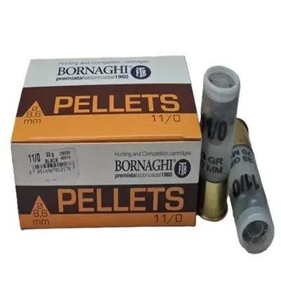 BORNAGHI 11/0 9 PELLETS BUCKSHOT  12 CAL.