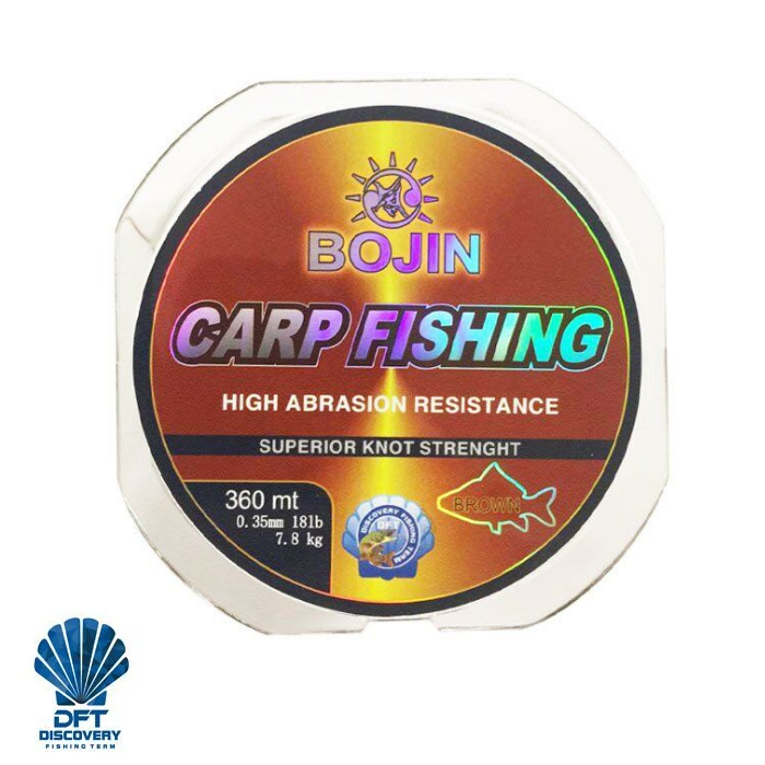 D.DFT Bojin Sazan Misinası 0.35 mm 360m Kahverengi