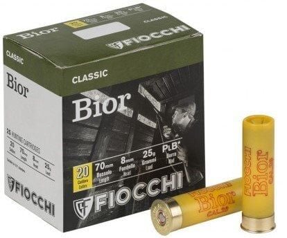 FIOCCHI 25 GR. BIOR AV FİŞEĞİ  20 CAL.
