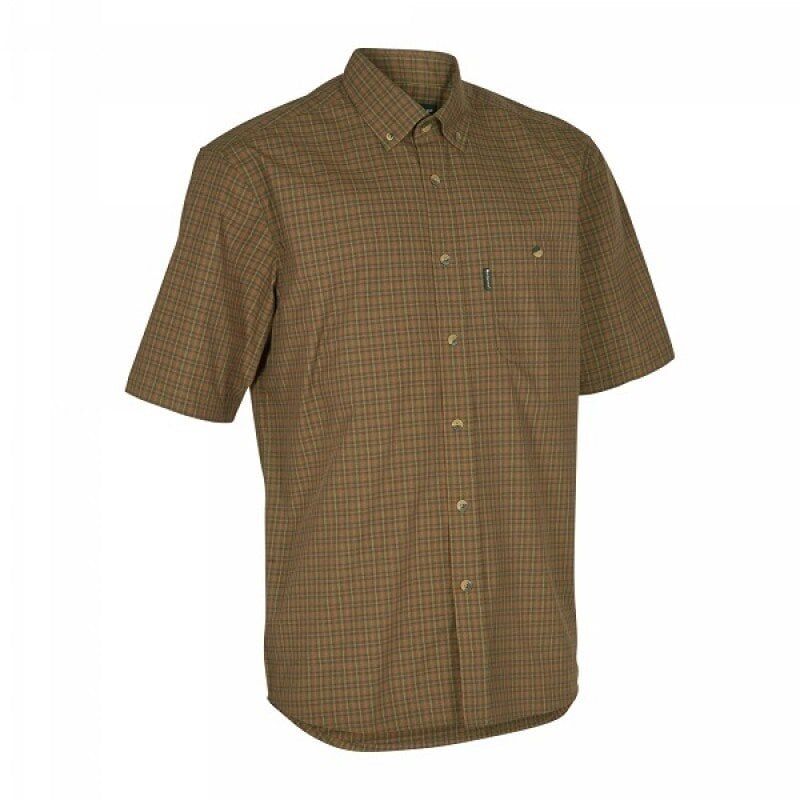 T. DEERHUNTER Nıkhıl Red Kareli Kısa Kol Gömlek 43/44