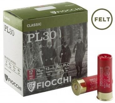FIOCCHI 30 GR. KEÇE TAPA AV FİŞEĞİ  12 CAL.