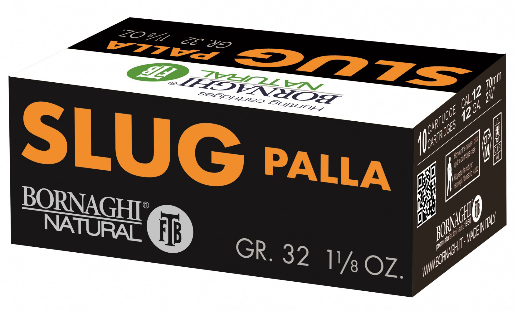 Bornaghi Palla Gualandi Slug Tek Kurşun 12 Cal.
