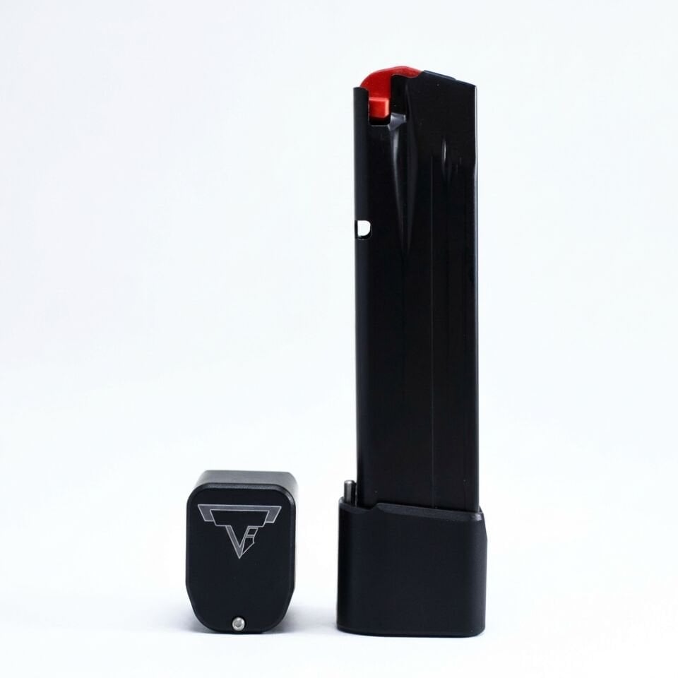 Glock 17 +5 ve +3 Şarjör Kapasite Artırıcı Alüminyum Ped TTI