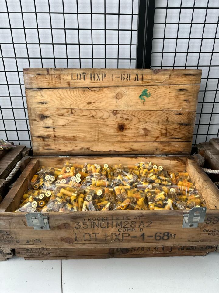 Ahşap Mühimmat Sandığı (Orijinal MKE Çıkışlı Roket Sandığı)