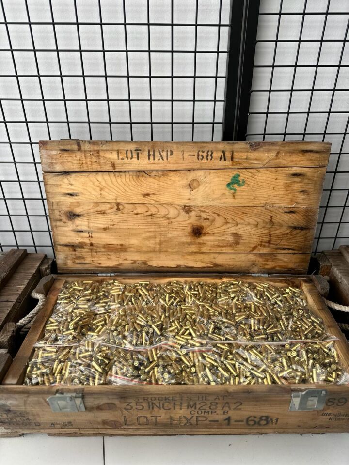 Ahşap Mühimmat Sandığı (Orijinal MKE Çıkışlı Roket Sandığı)