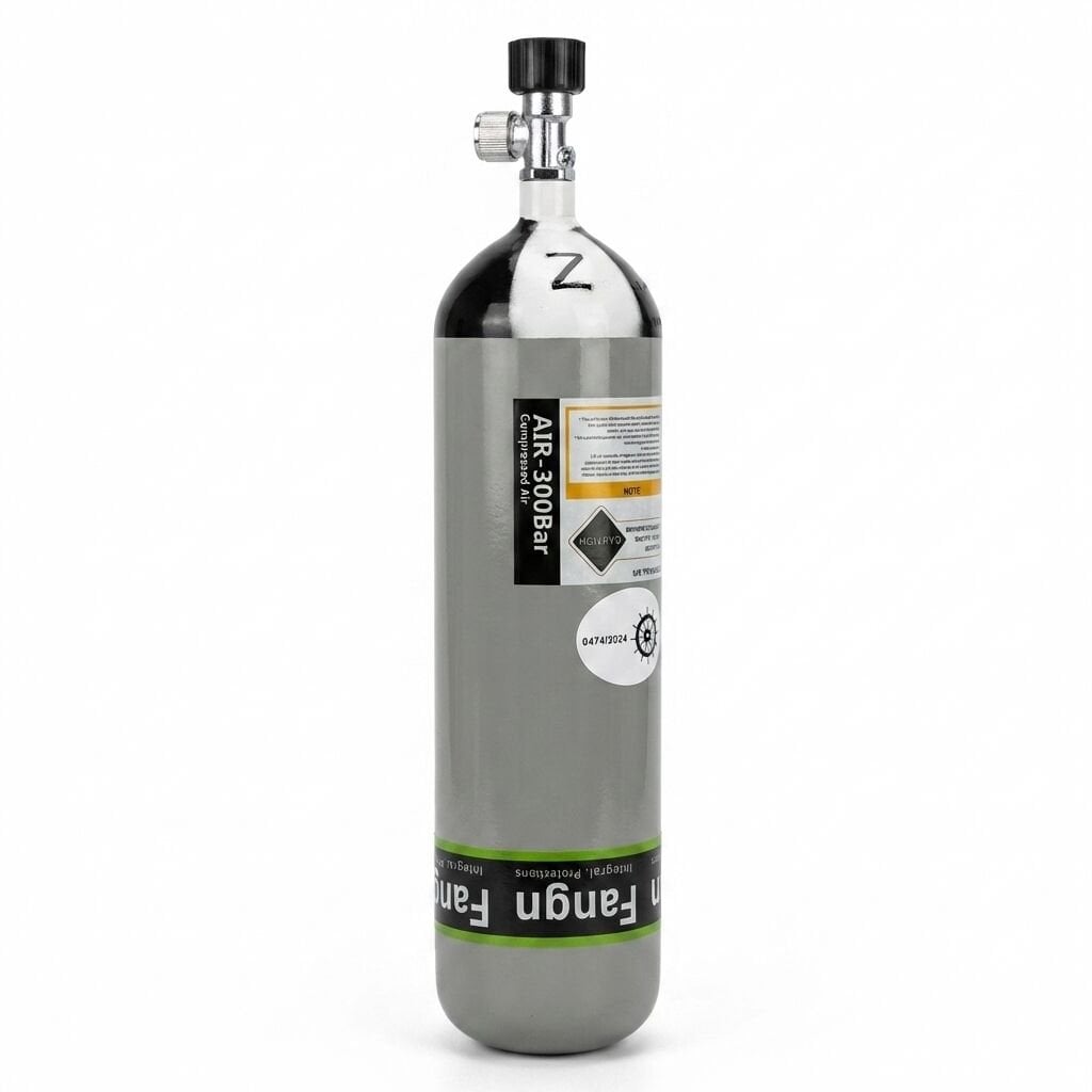 Fangzhan PCP Scuba Çelik Tüp (6 Litre / 300 Bar - Tam Dolu)