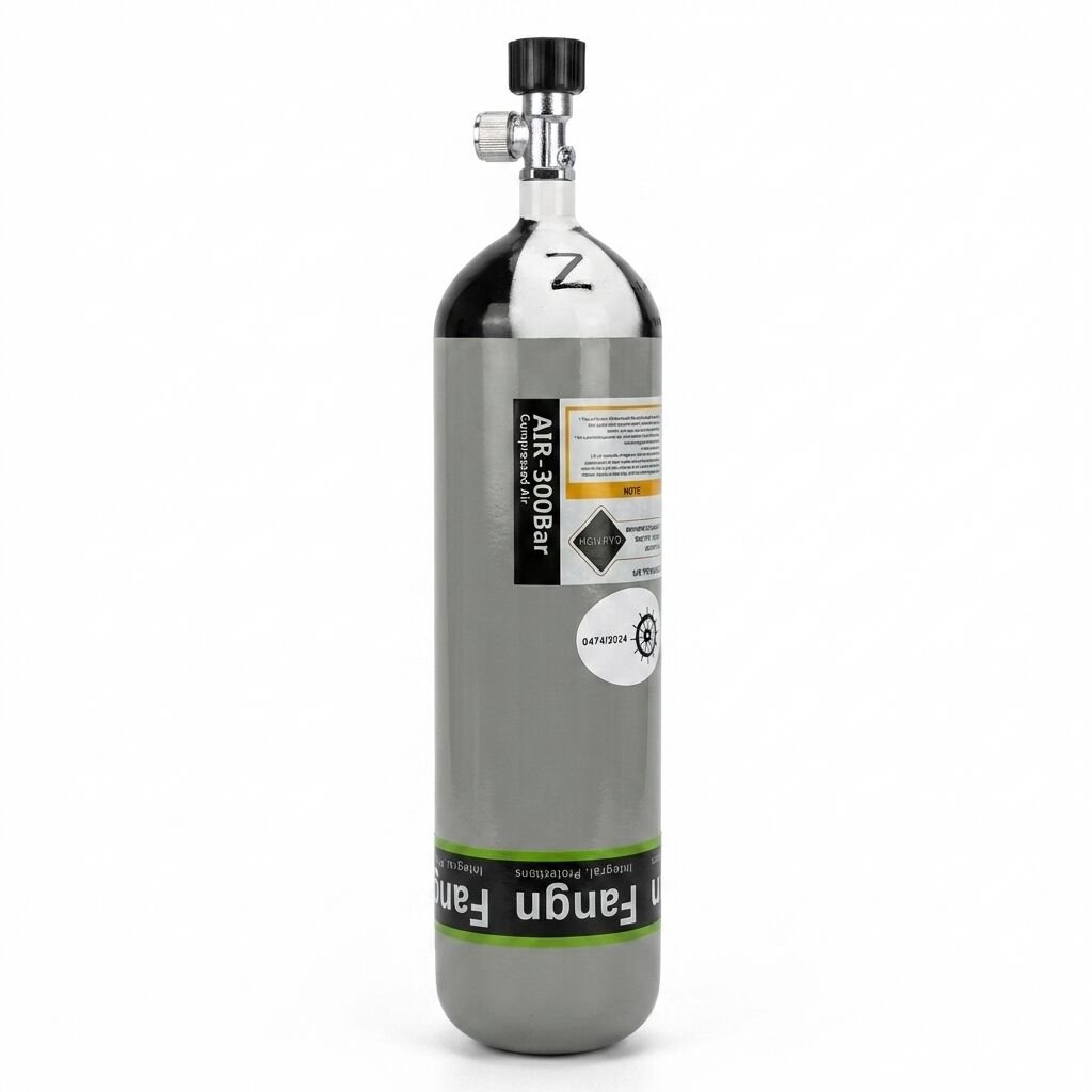 Fangzhan PCP Scuba Çelik Tüp (6 Litre / 300 Bar - Tam Dolu)