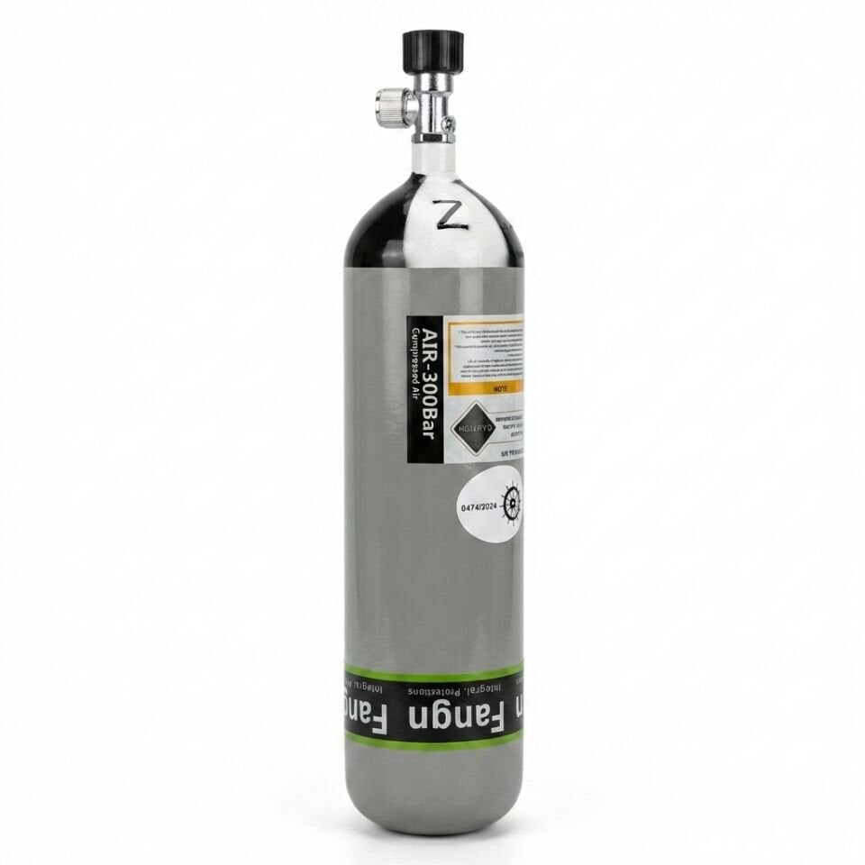 Fangzhan PCP Scuba Çelik Tüp (6 Litre / 300 Bar - Tam Dolu)