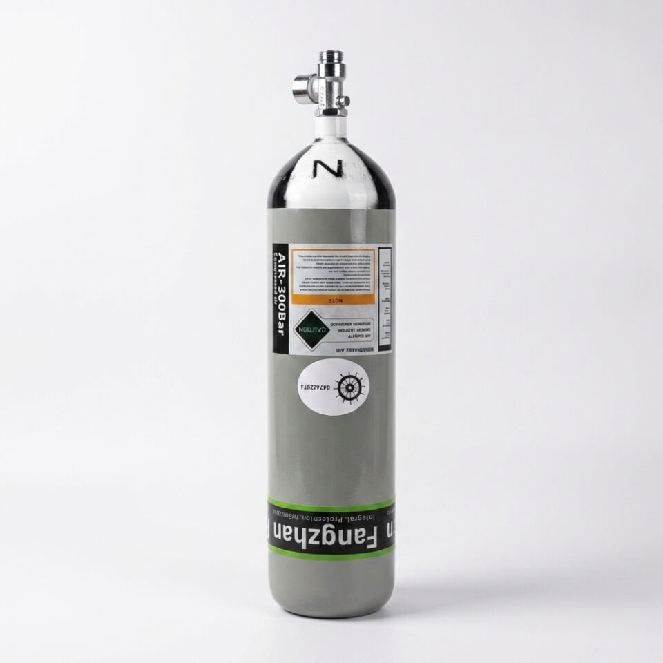 Fangzhan PCP Scuba Çelik Tüp (6 Litre / 300 Bar - Tam Dolu)