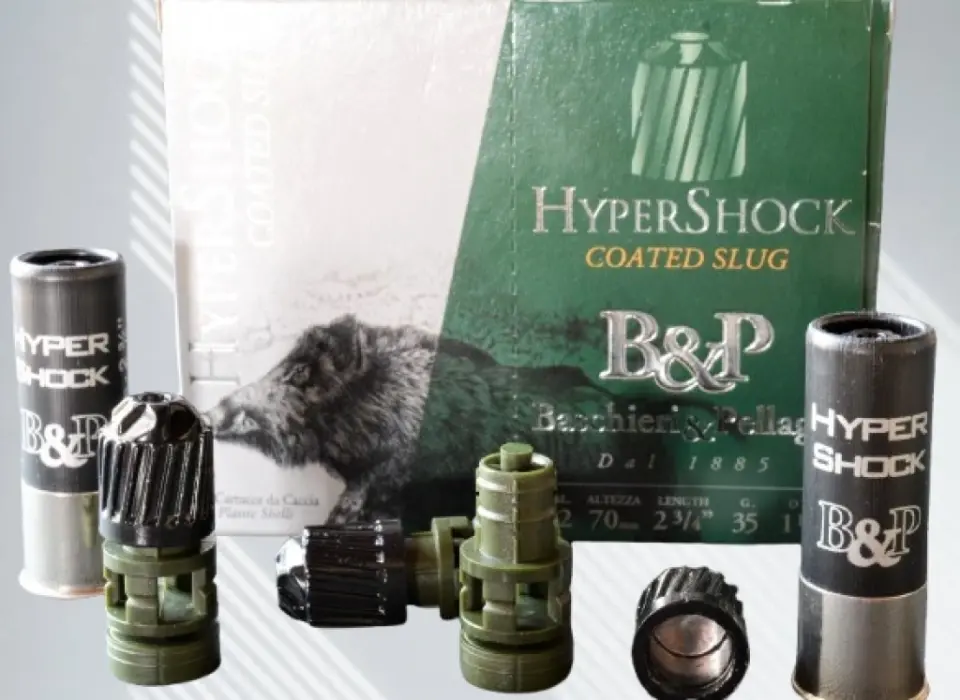 B&P HYPER SHOCK COATED SLUG TEK KURŞUN  12 CAL.