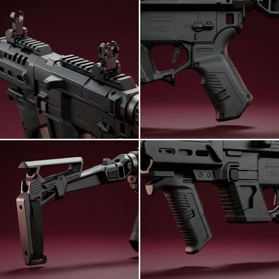 Recover Tactical P-IX+ Tabanca Dönüşüm Kiti (Glock) – Modüler AR Platformu