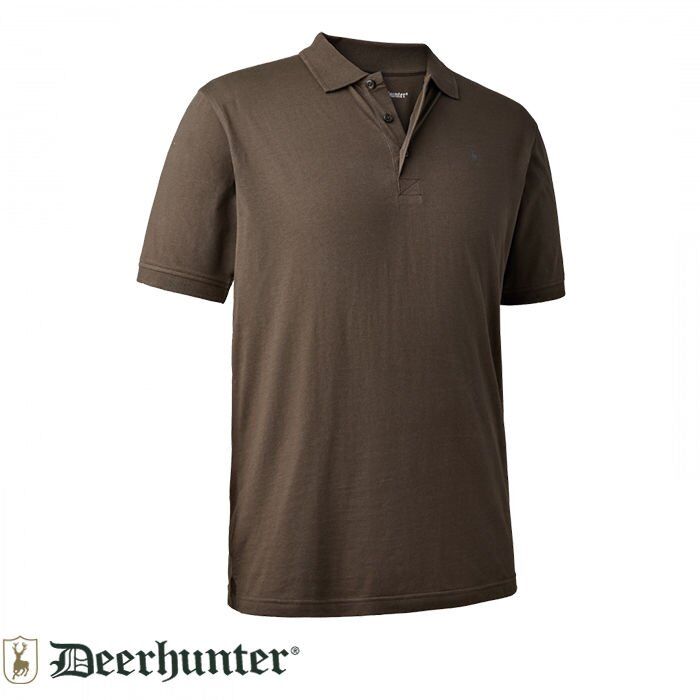 T. DEERHUNTER Christian Polo Haki Tişört M