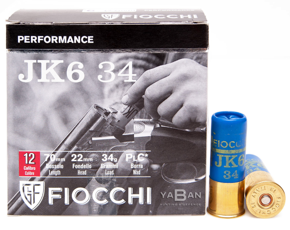FIOCCHI JK6 34 GR. AV FİŞEĞİ  12 CAL.
