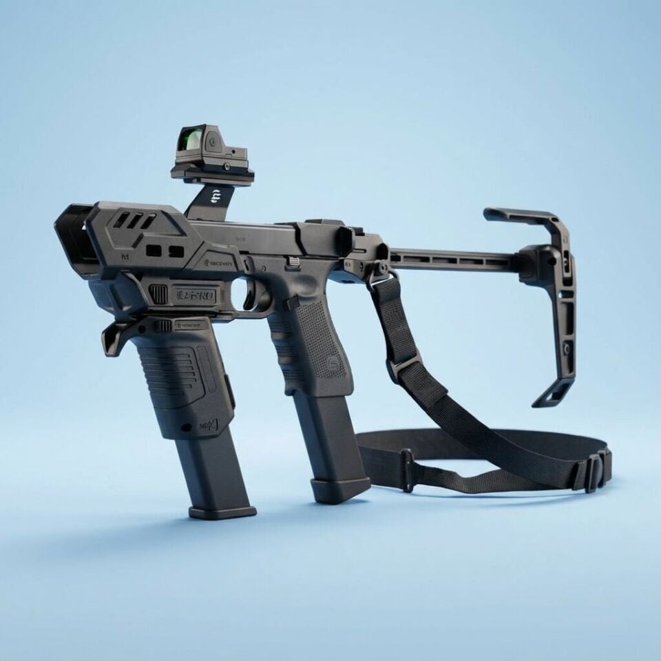 Recover Tactical S-PRO Tabanca Dönüşüm Kiti (Glock) – Yaylı Stabilizer Sistemi