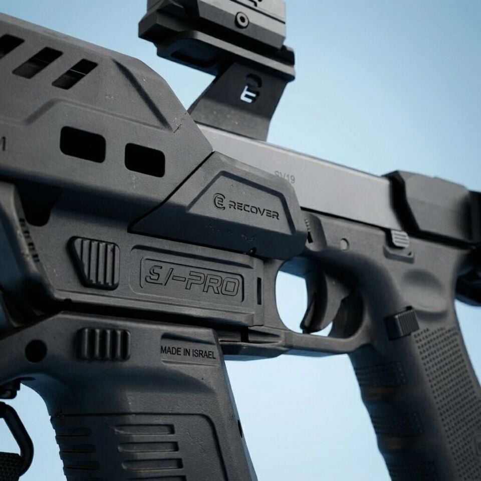 Recover Tactical S-PRO Tabanca Dönüşüm Kiti (Glock) – Yaylı Stabilizer Sistemi