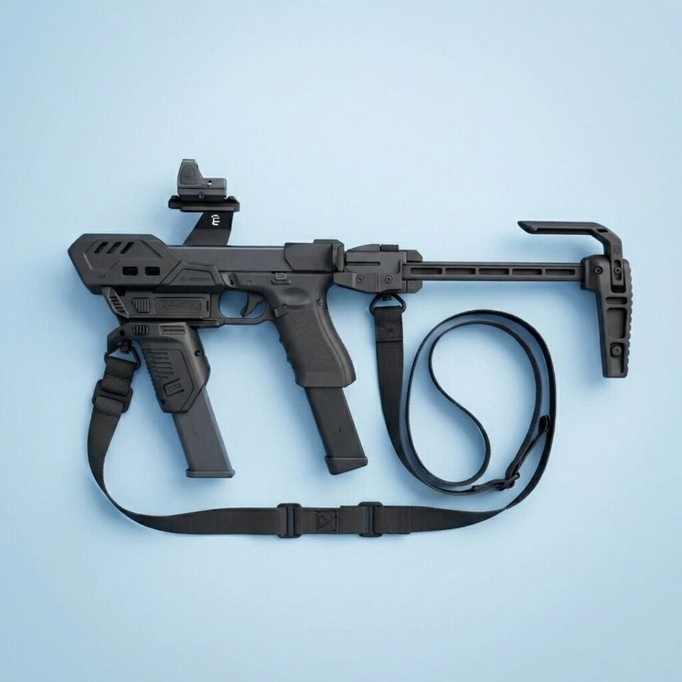 Recover Tactical S-PRO Tabanca Dönüşüm Kiti (Glock) – Yaylı Stabilizer Sistemi