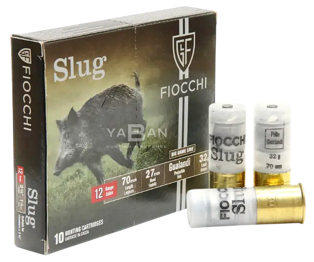 FIOCCHI PALLA GUALANDI SLUG TEK KURŞUN  12 CAL.