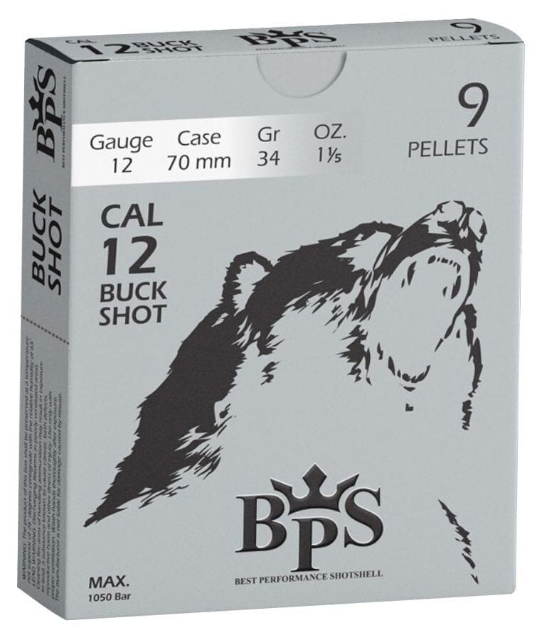 BPS BUCKSHOT 11/0 9 PELLETS  12 CAL.