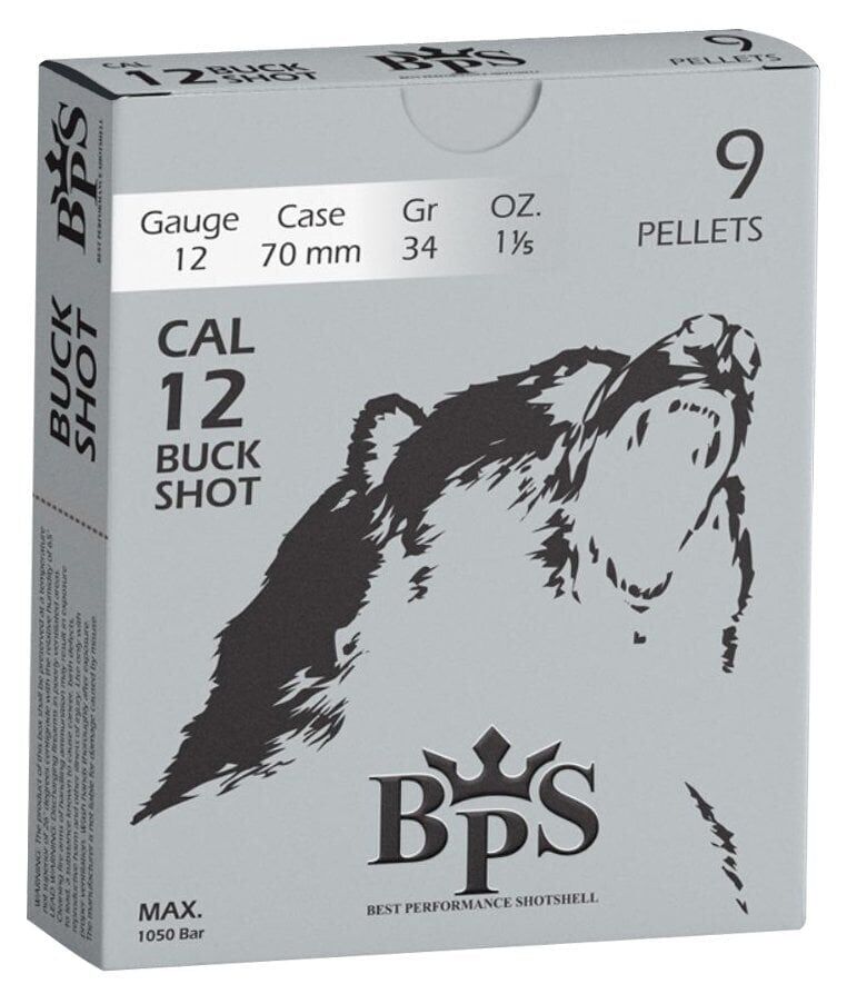 BPS BUCKSHOT 11/0 9 PELLETS  12 CAL.