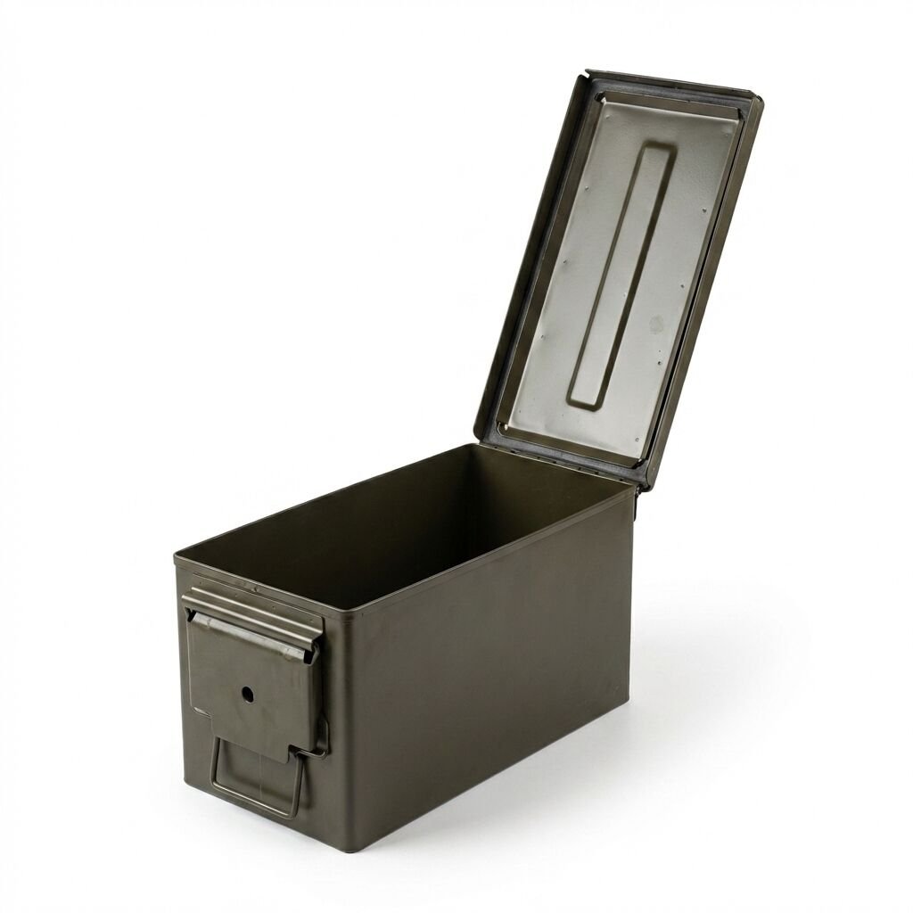 Contalı Su ve Hava Geçirmez Metal Mühimmat Sandığı