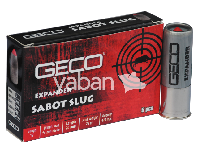GECO EXPANDER SABOT SLUG TEK KURŞUN  12 CAL.