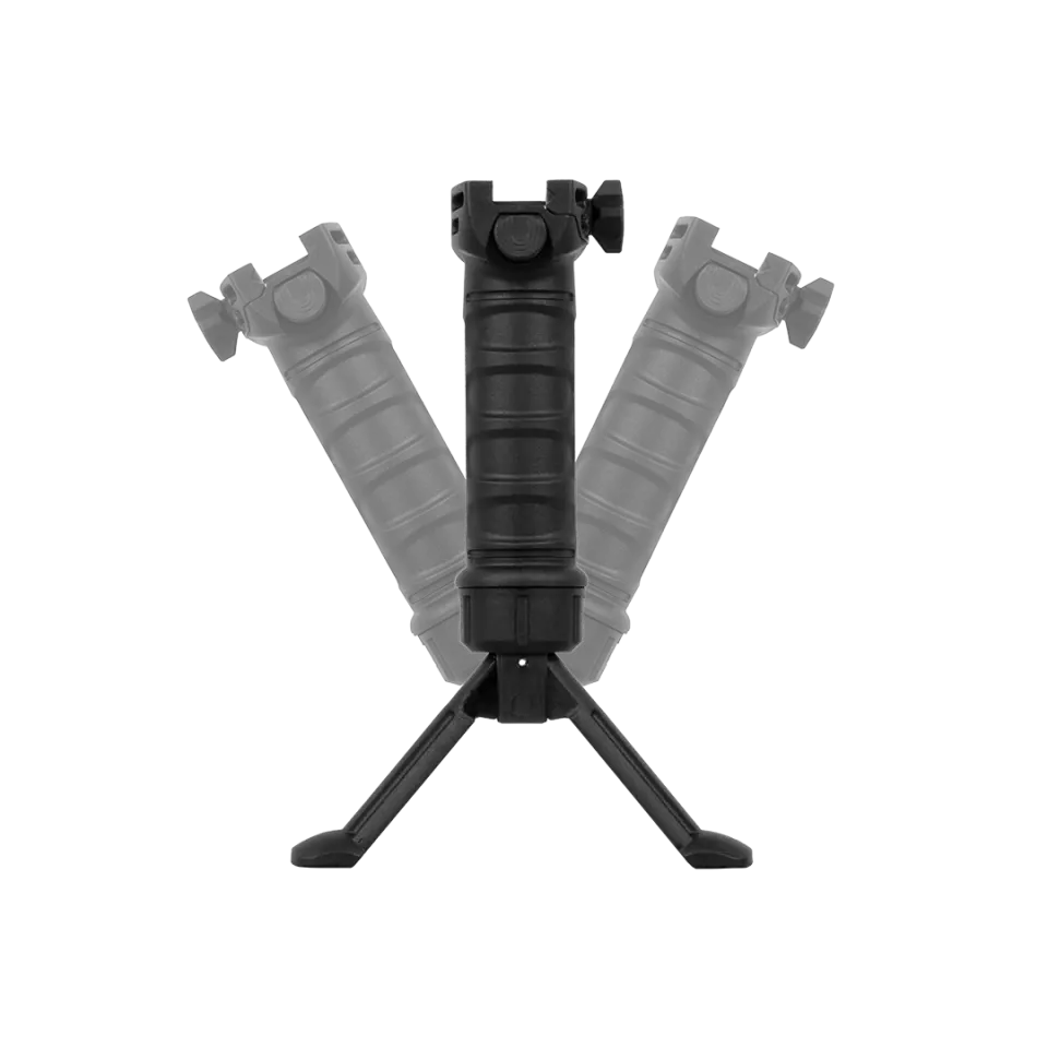 KEY-404 Bipod (Çatal Ayak) Entegreli Döner Dikey Tutamak (Picatinny)