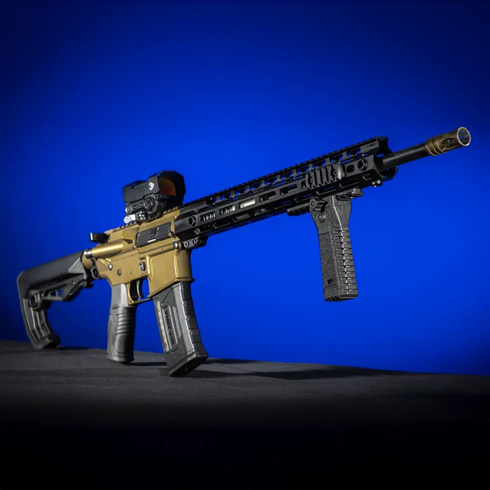 KEY-408 Su Geçirmez Bölmeli Taktik Dikey Tutamak (Picatinny)