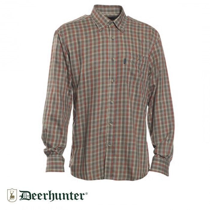 S.K.DEERHUNTERWaylon499Red Kareli Uzun Kol Gömlek 45/46