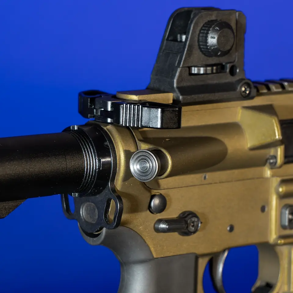 KEY-702A AR-15 Çelik Uç Plakası (Siyah Oksit Kaplama End Plate)