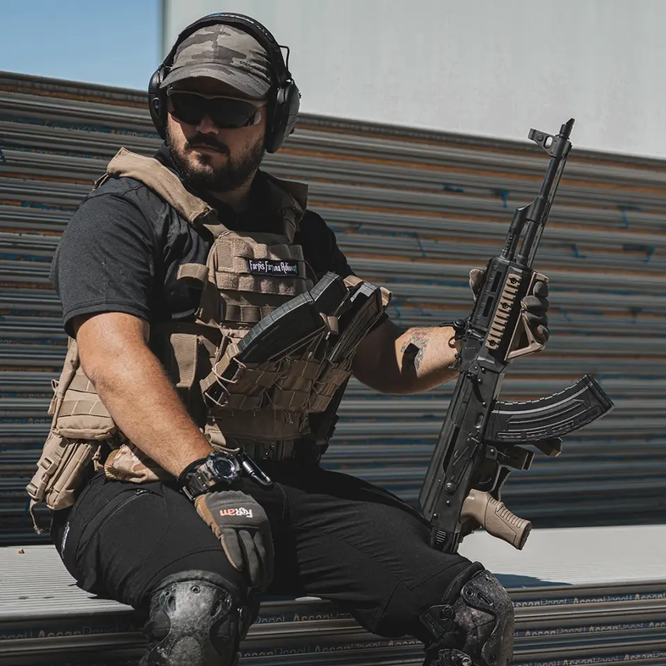 KEY-807 AK-47 / AKM Pencereli Taktik Şarjör (7.62x39mm / 30luk)