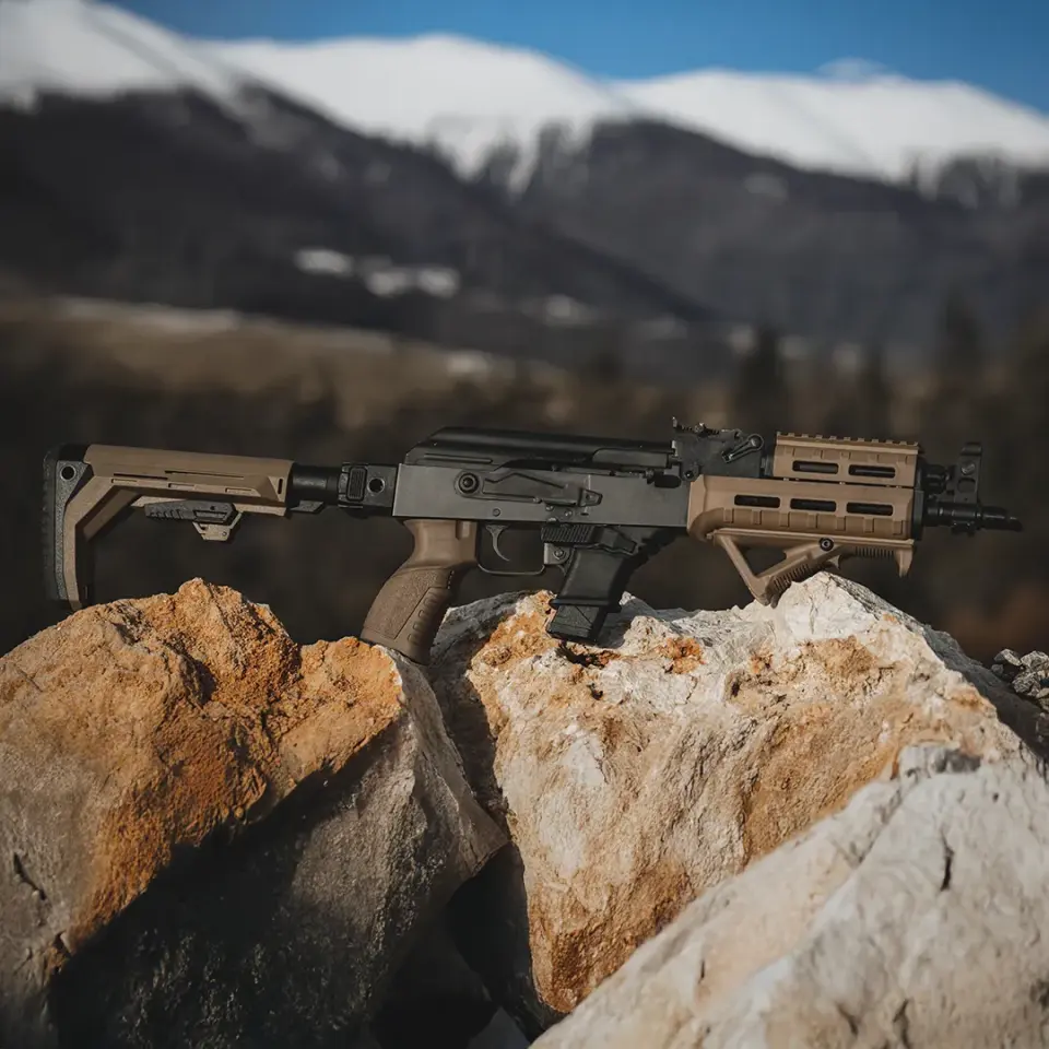 KEY-200 AK47 / AK74 M-LOK Polimer El Kundağı (Isı Kalkanı Opsiyonlu)