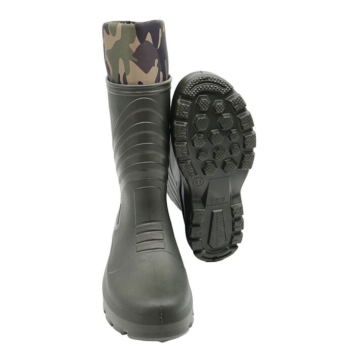 DFT Yeşil EVA Termal Çoraplı Konçlu Çizme No: 40