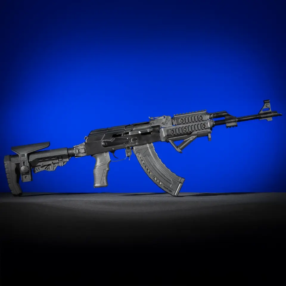 KEY-200A Modüler Yan Raylı AK47/AK74 Polimer El Kundağı