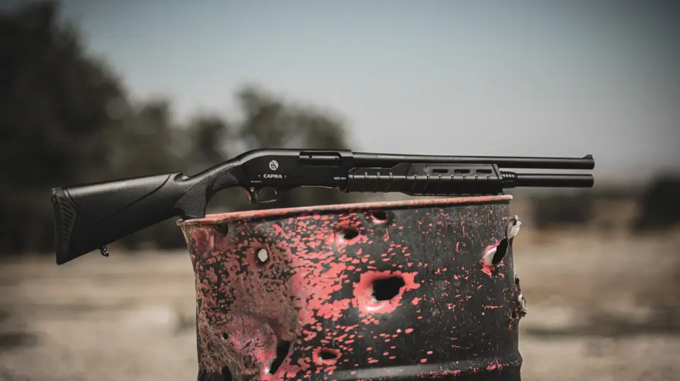 Capra Arms MOD 101 P Standart Siyah Pompalı Av Tüfeği