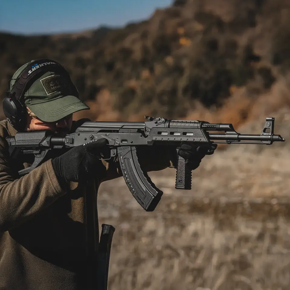 KEY-202 Tam Boy M-LOK AK47/AK74 Taktik Polimer El Kundağı