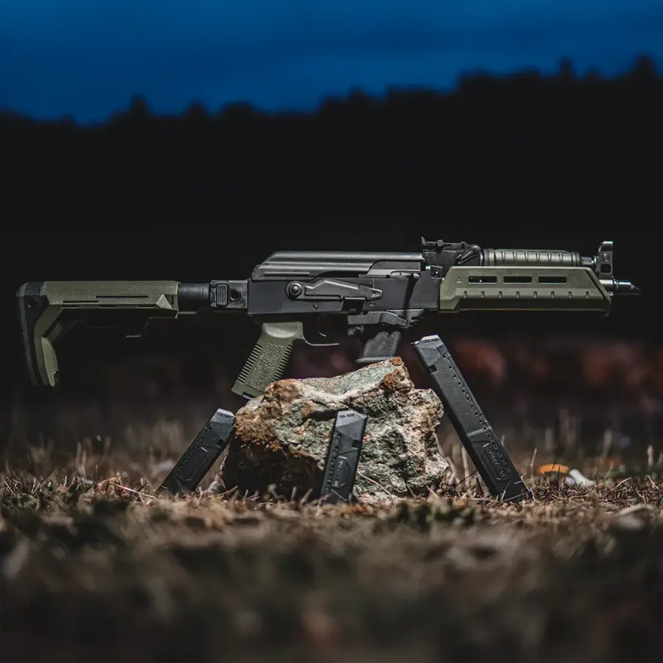 KEY-202 Tam Boy M-LOK AK47/AK74 Taktik Polimer El Kundağı