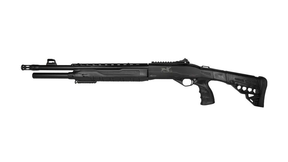 Capra Arms MOD 201 Tactical Aslan Gezli Siyah Otomatik Av Tüfeği