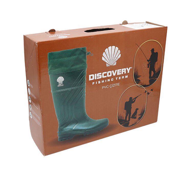 DFT Hunter Yeşil PVC Konçlu Çizme No: 42 (Çift)