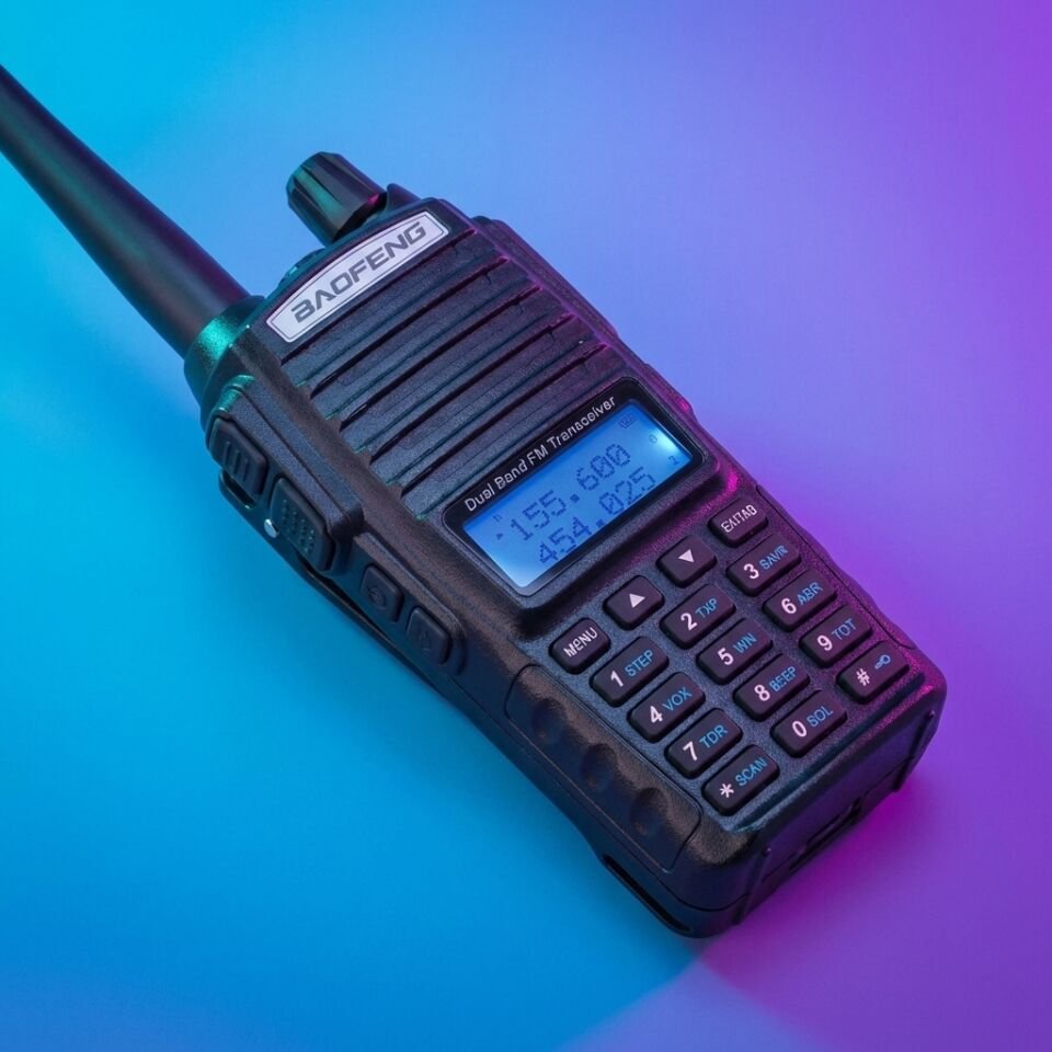 Baofeng UV-82 Dual Bant El Telsizi (VHF+UHF / Çift PTT Tuşlu)