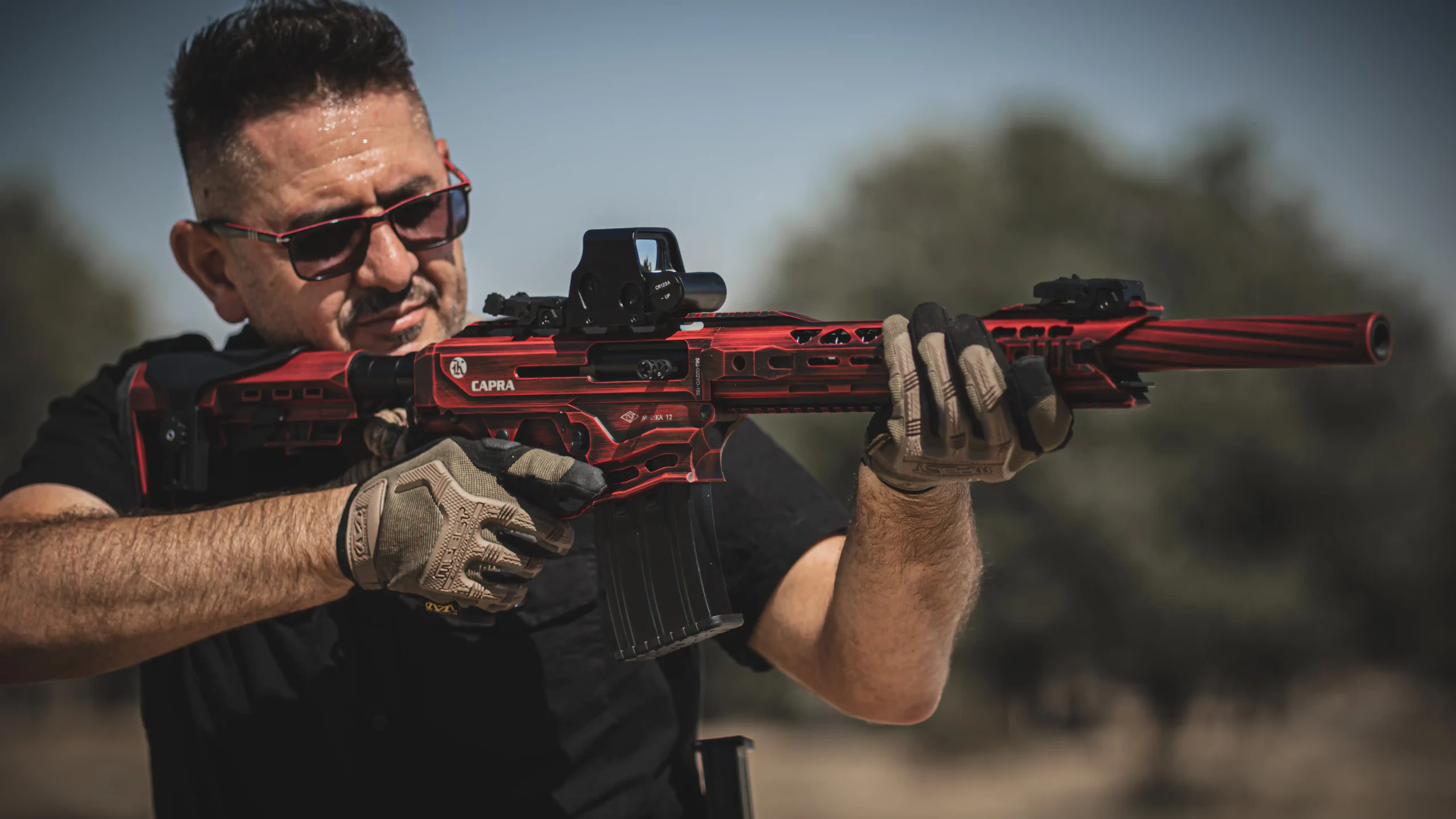 Capra Arms KM-12 Siyah Şarjörlü Av Tüfeği