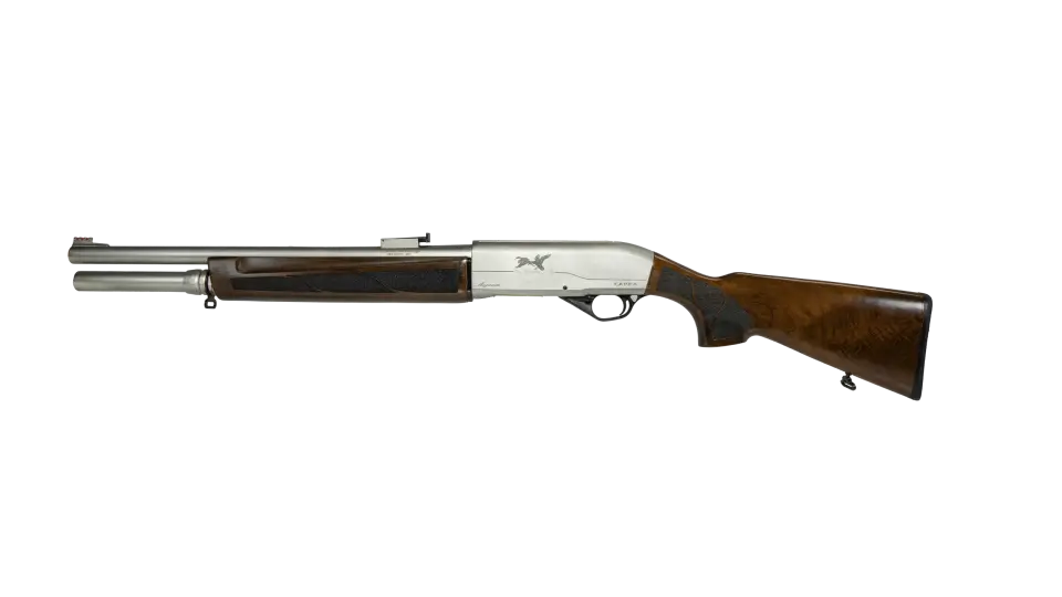 Capra Arms MOD 701 N Nikel Marin Ahşap Otomatik Av Tüfeği